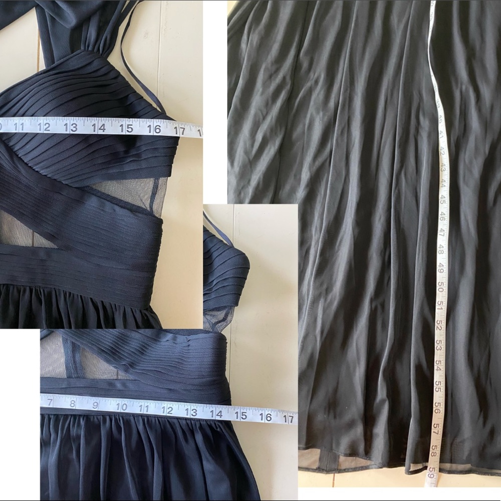 NWOT Betsy & Adams Sleeveless Cutout Gown - Picture 10 of 15
